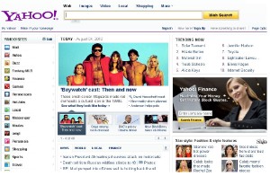 Yahoo search